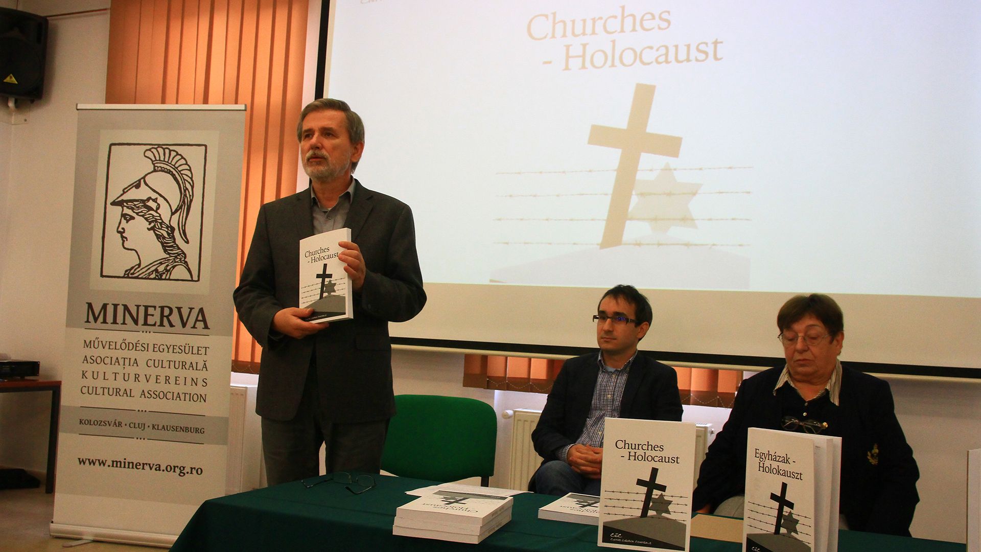 Bemutatták az Egyházak – Holokauszt című tanulmánykötetet Kolozsváron