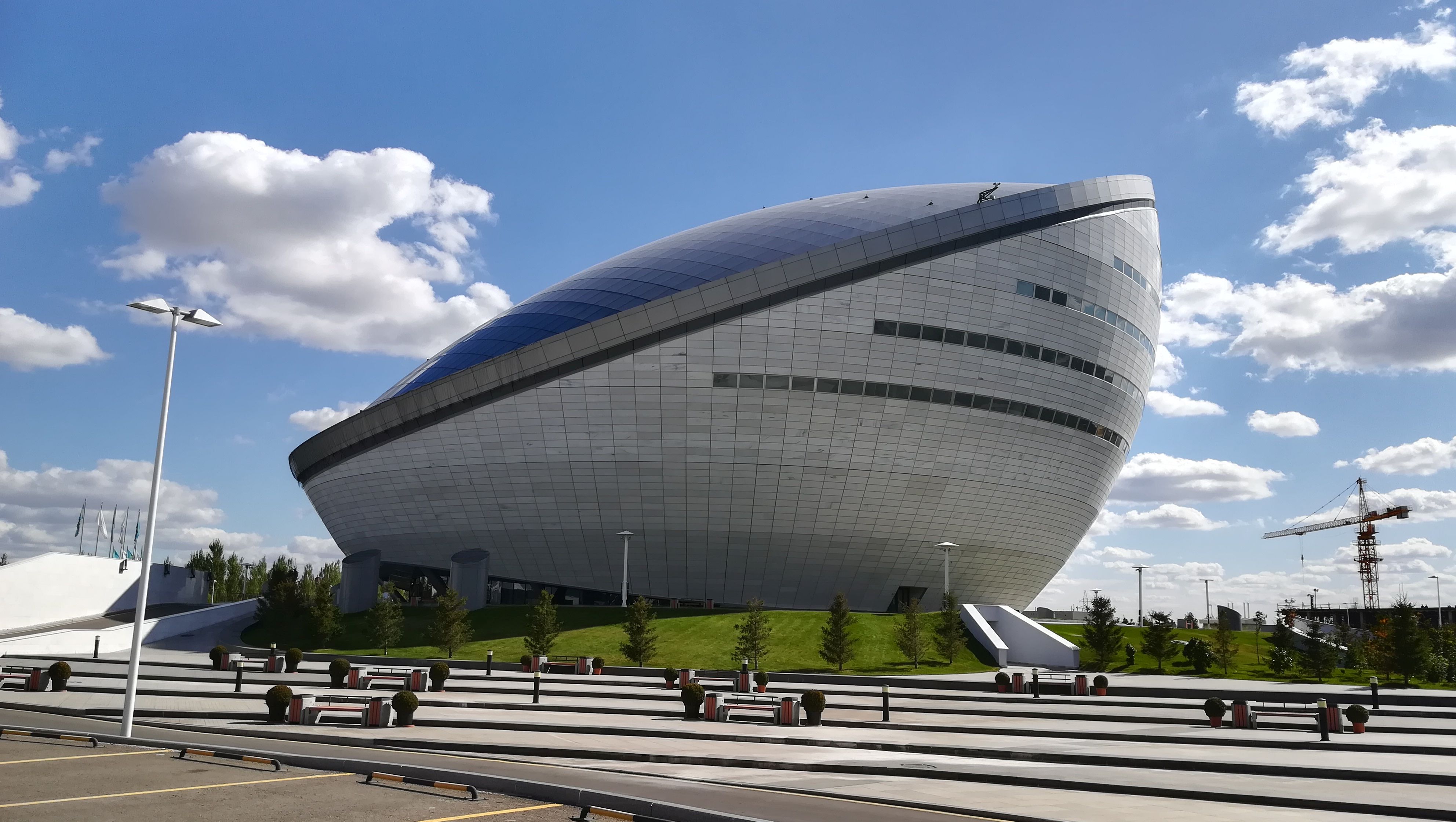 Kazahsztán épület Kommunizmus