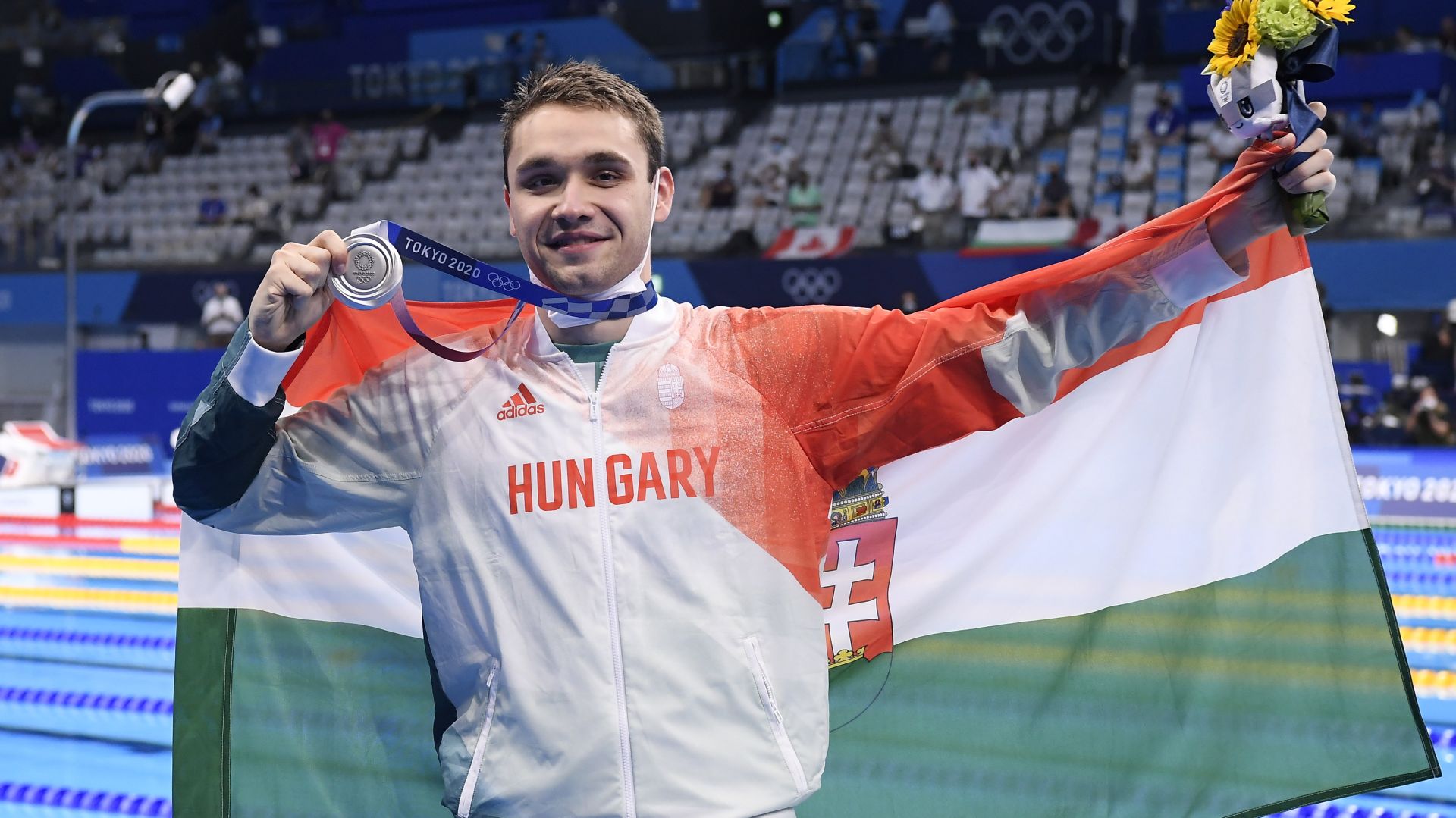 Milák Kristóf Európa-csúccsal ezüstérmes 100 méter pillangón
