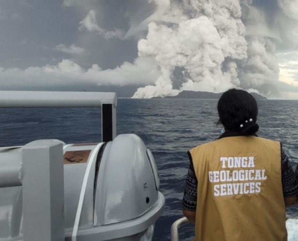 Minálunk is érzékelték a tongai vulkánkitörés okozta légköri nyomásváltozást