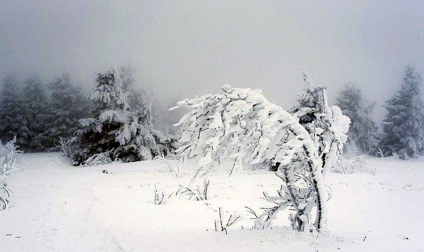 Sárga jelzésű riasztás, hóviharok, erős szél Kolozs megyében is