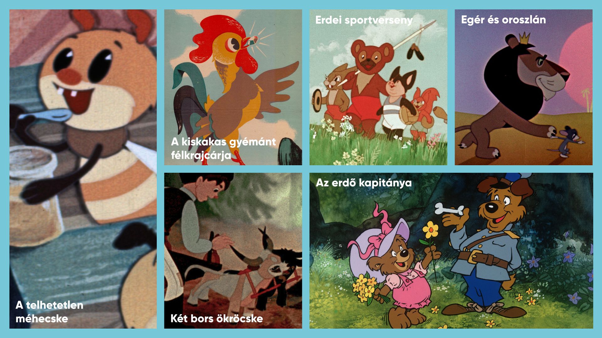 Gyermeknap alkalmából egész hétvégén ingyenesen nézhetünk magyar animációs filmeket