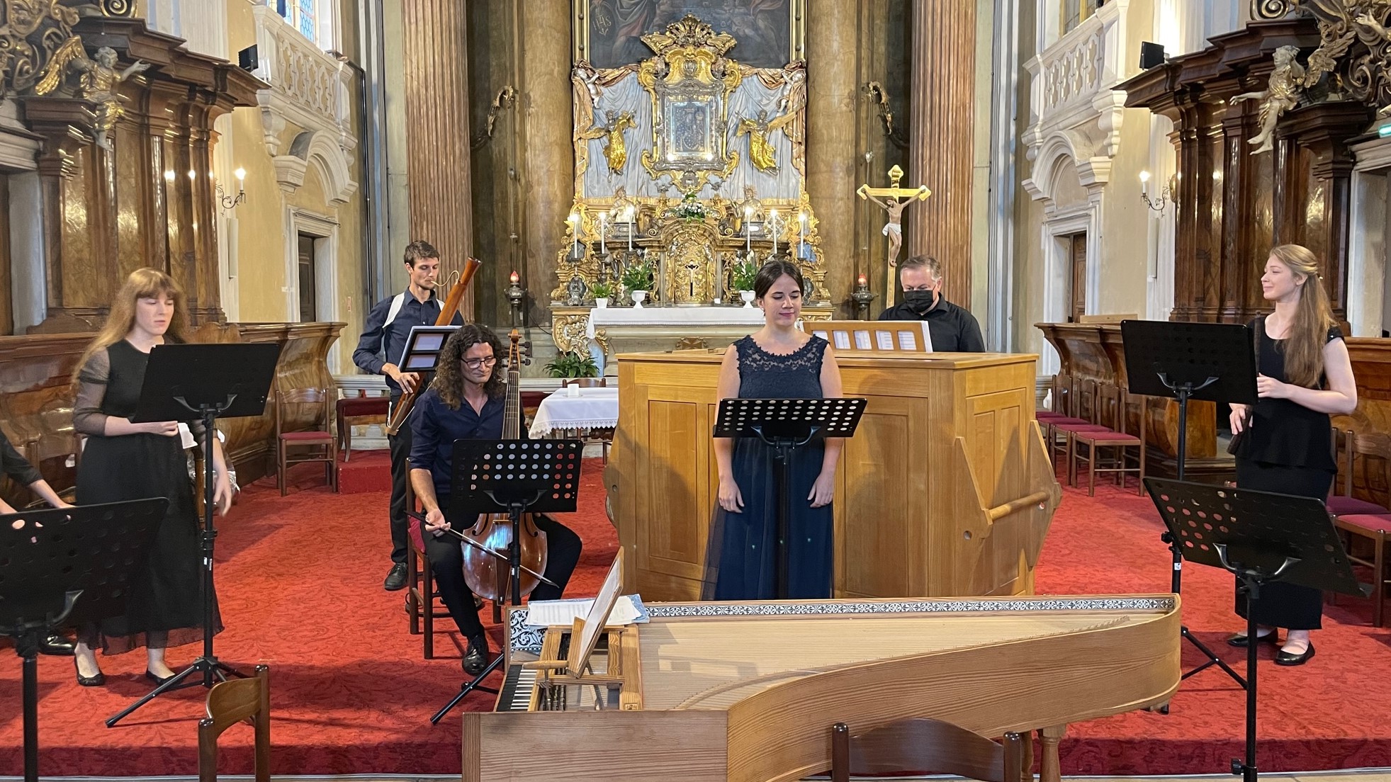 A többnemzetiségű Musicus Helveticus koncertezett a piarista templomban