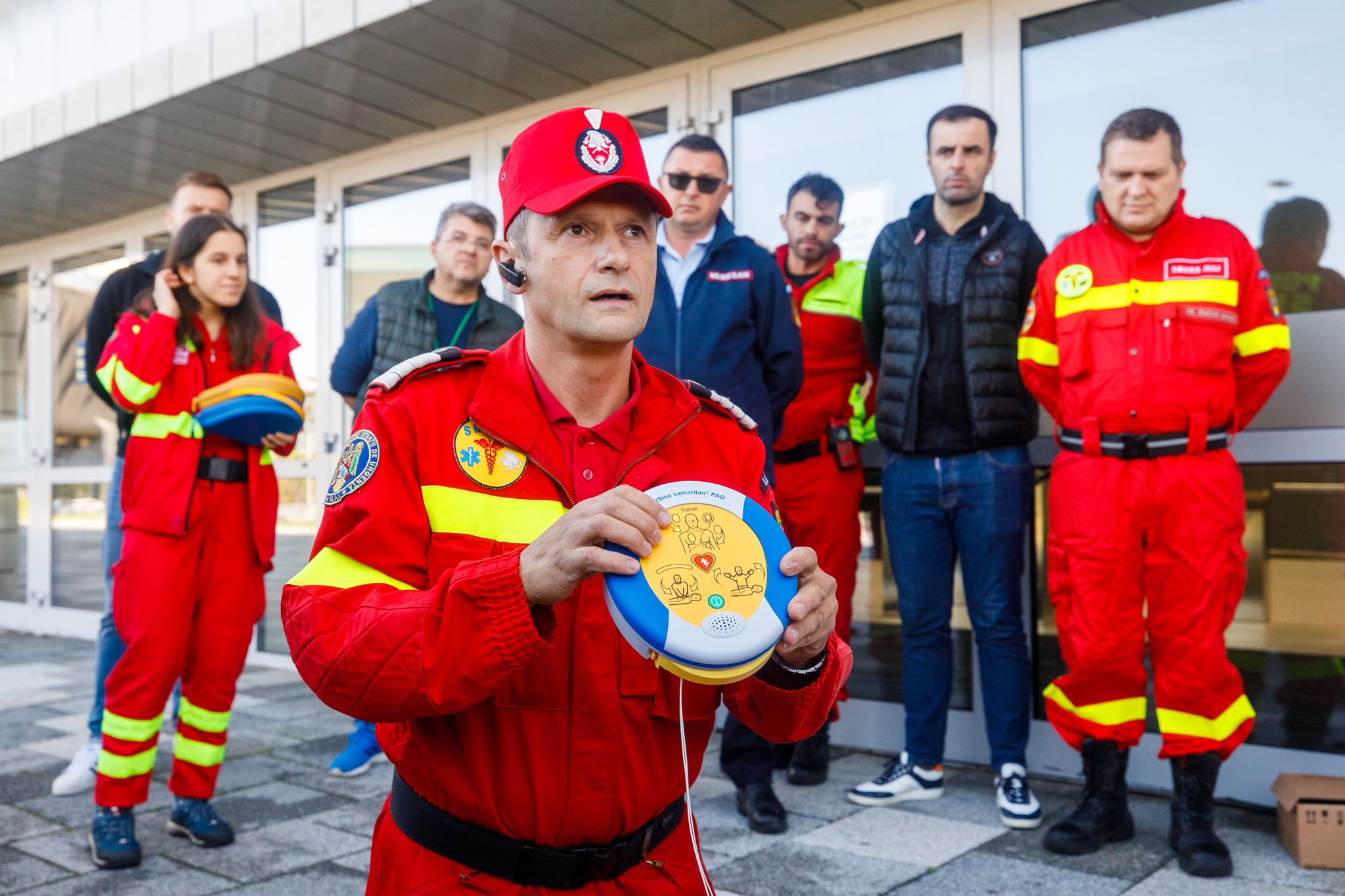 Köztéri defibrillátorokat helyeztek ki Kolozsváron