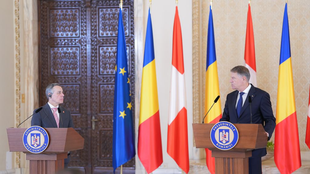 A svájci elnök országa támogatásáról biztosította Romániát és az Európai Uniót