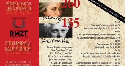 Mozart-Bartók Emléknapok – második koncert