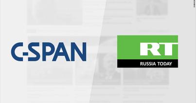 A C-SPAN a parlamenti közvetítés helyett a Russia Today adását sugározta