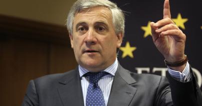 Antonio Tajani olasz  politikus az EP új elnöke