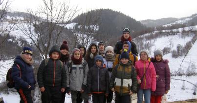 Újrahasznosítás támogatta kirándulás, avagy györgyfalvi diákok a hegyekben