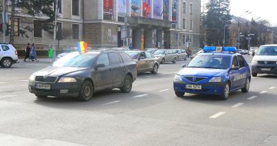 Polgári engedetlenség: autósok bénították a forgalmat Kolozsváron