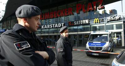 Terrorfenyegetés miatt bezártak egy esseni bevásárlóközpontot