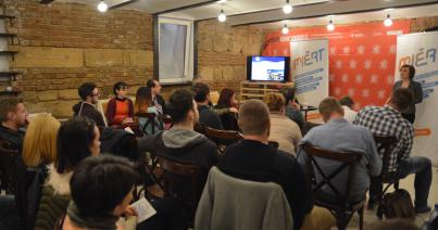 A Start-up Nation Románia programról szervezett tájékoztatót a MIÉRT