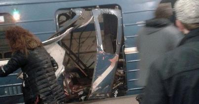 Robbanás a szentpétervári metróban, tíz halott, sérültek