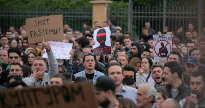 Szerb elnökválasztás – vasárnapra újabb tüntetést jelentettek be Aleksandar Vucic elleni