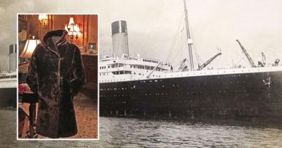 A Titanic stewardessének bundája 180 ezer fontért kelt el egy brit árverésen