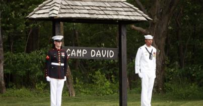 Donald Trump először tölti a hétvégét a Camp Davidben lévő elnöki rezidencián