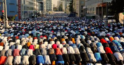 Több mint negyedmillió muszlim ünnepelte Moszkvában a ramadán lezárását