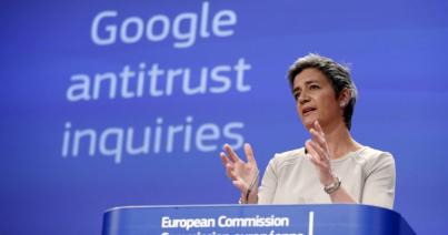 Brüsszel 2,4 milliárd euróra büntette a Google-t a versenyszabályok megsértése miatt