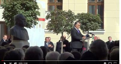 VIDEÓ - Tapsviharral fogadták a magyar miniszterelnök felszólalását