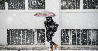 Sárga jelzésű hó-, eső-, szélriasztás országszerte holnap estig