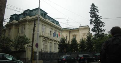 A bukaresti magyar nagykövetségénél tüntetett az Új Jobboldal