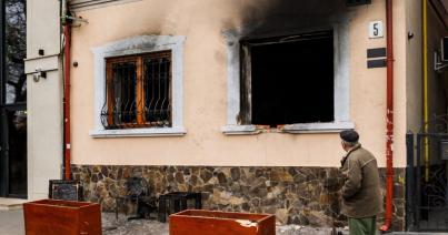 Elfogta az ukrán rendőrség elfogta a KMKSZ-székház elleni pokolgépes támadás elkövetőit