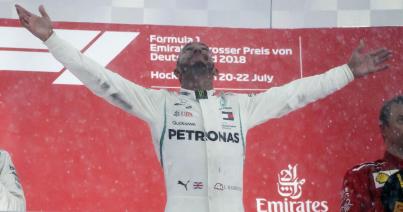 Német Nagydíj: Hamilton győzött, Vettel kiesett, a brit vezet az összetettben