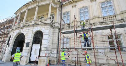 Felújítják a Bánffy-palota főhomlokzatát