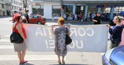 A diaszpórában élők tüntettek Kolozsváron