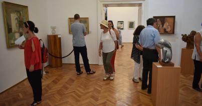 A Donát negyedi műtermek alkotóközössége a Művészeti Múzeumban