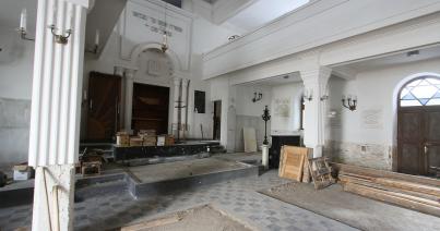 Zajlik a kolozsvári zsinagóga felújítása