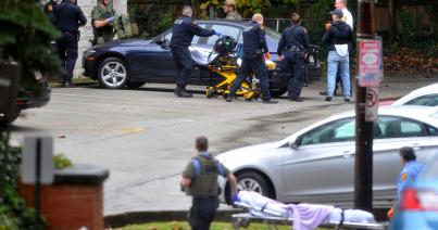 Többen meghaltak és megsebesültek egy zsinagógánál kitört lövöldözésben Pittsburghben