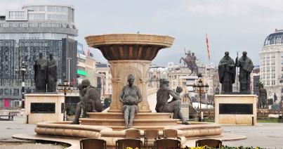 Szkopje, a köztéri szobrok fővárosa