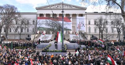 Március 15. - Orbán Viktor: Magyarországon, ha szabadság van, minden van