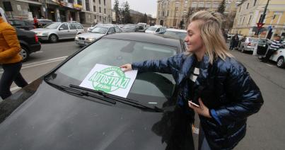 Kolozsváron is tüntettek az autópályákért