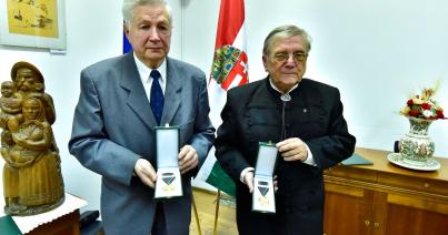 Magyar Arany Érdemkereszteket adtak át Kolozsváron