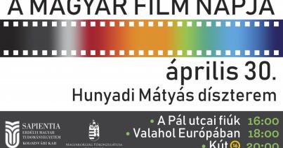 Ingyenes filmvetítések a magyar film napján a Sapientián