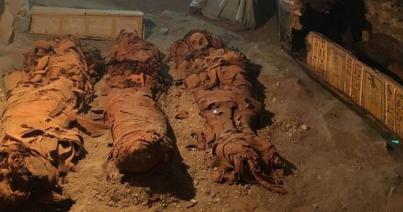 Olasz és egyiptomi régészek 34 múmiát találtak egy ókori sírban