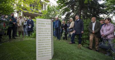 Makk Károly-emlékművet avattak Budapesten