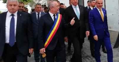 Kampányolni jött Kolozsvárra a "pártfüggetlen" Iohannis