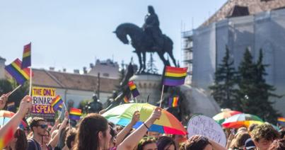 Pride-felvonulás Kolozsváron