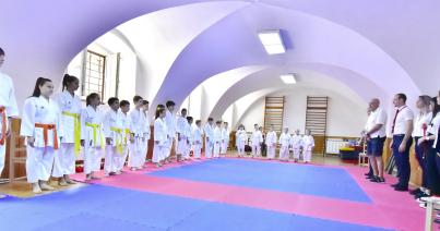 Sendo-Ryu Karate-Do verseny a Báthory tornatermében