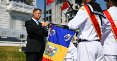 A Fekete-tenger védelmének fontosságát hangoztatta Iohannis