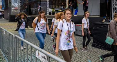 Keresik a Kolozsvári Városnapok önkénteseit