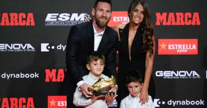 Átvette hatodik Aranycipőjét Lionel Messi