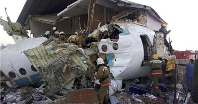 Repülőgép-szerencsétlenség Kazahsztánban