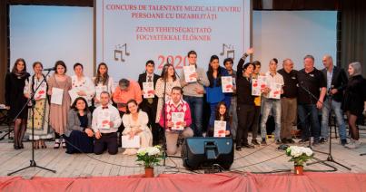 Kolozsvári siker a fogyatékkal élők zenei tehetségkutatóján