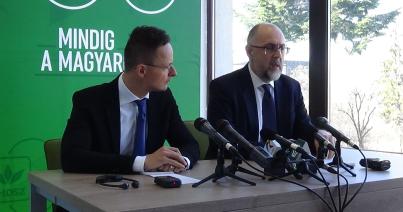 VIDEÓK - Miért jött Szijjártó Péter Kolozsvárra? Kelemen Hunor és a magyar külügyminiszter nyilatkozata