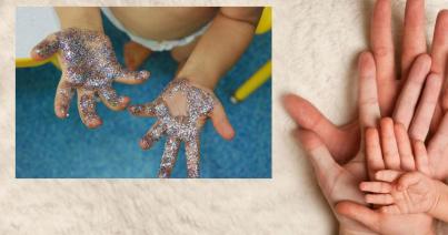 Csillámporos kézmosás-workshop