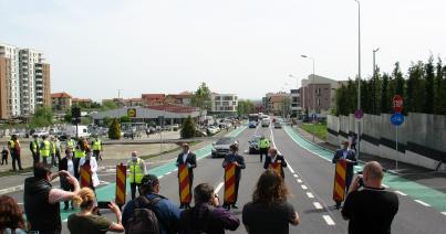 HANGULATKÉPEK – Felavatták a felújított és átalakított Békási/Bună Ziua utcát